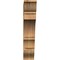 Ekena Millwork Balboa Traditional Smooth Bracket, Western Red Cedar, 5 1/2"W x 28"D x 28"H BKT06X28X28BOA01SWR - alternate 2